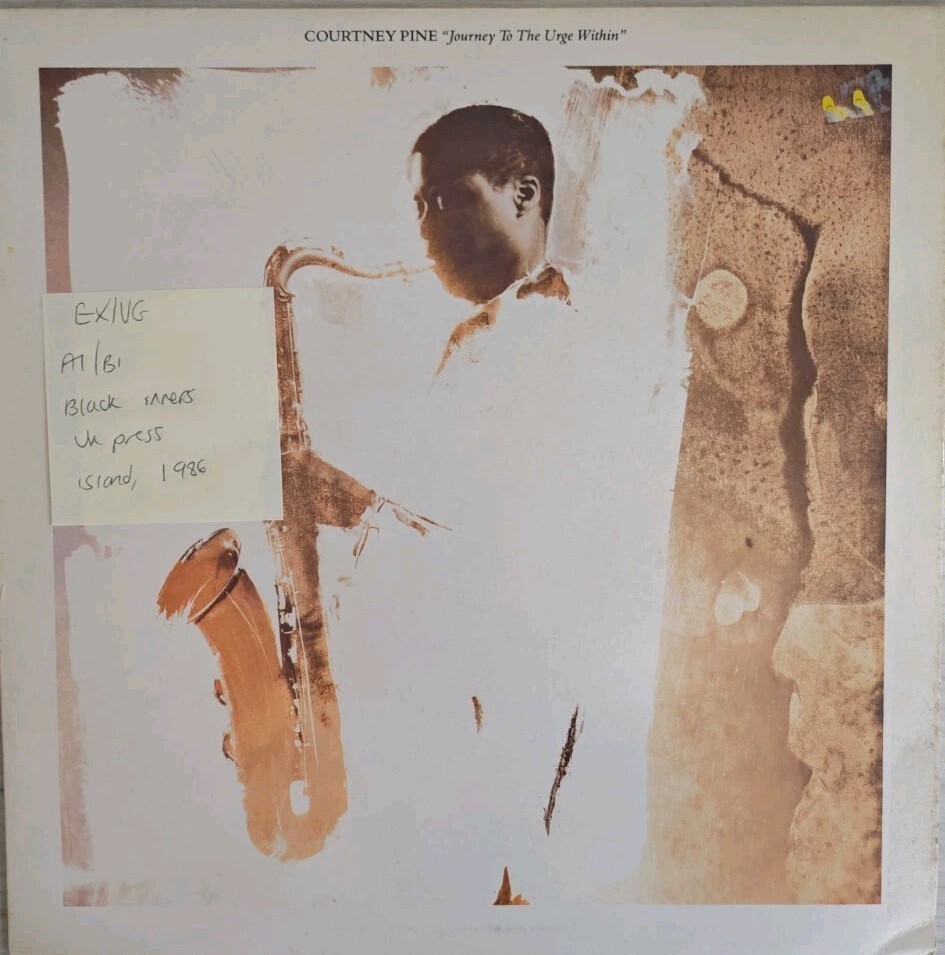 Courtney Pine Journey To The Urge Vinyl Record EX/VG ILPS 9846 1986 sleeve
