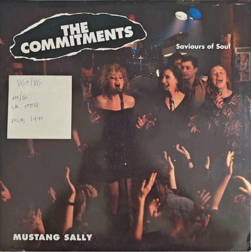 The Commitments Mustang Sally Vinyl Record 12" VG+/VG MCST1598 1991 vinyl record sleeve The Commitments Mustang Sally Vinyl Record 12" VG+/VG MCST1598 1991 sleeve