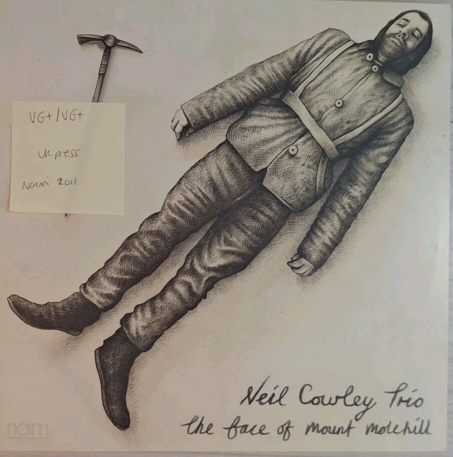 Neil Cowley Trio The Face Of Mount Molehill Vinyl Record VG+/VG+ NAIMLP182 2011 sleeve