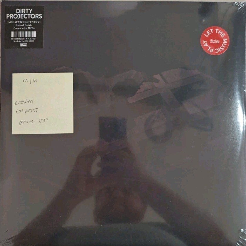 Dirty Projectors Self Titled Vinyl Record M/M 2017 vinyl record sleeve