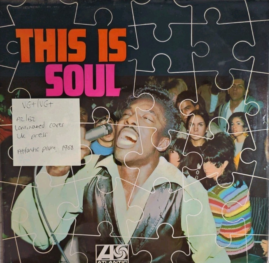 Various Soul Vinyl Record LP VG+/VG+ 643301 1968 vinyl record sleeve Various Soul Vinyl Record LP VG+/VG+ 643301 1968 sleeve