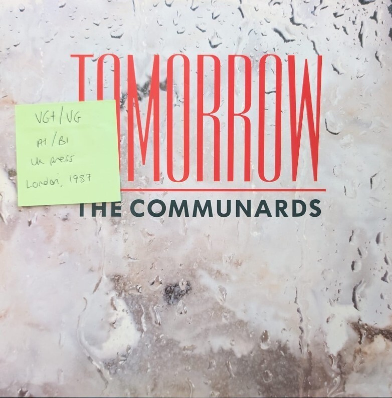 Communards Tomorrow Vinyl Record 12" VG+/VG LONX143 1987 vinyl record sleeve Communards Tomorrow Vinyl Record 12" VG+/VG LONX143 1987 sleeve