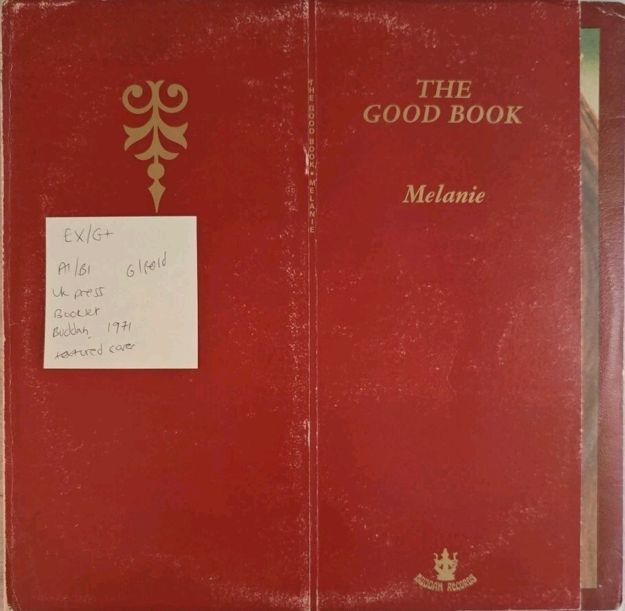 Melanie The Good Book Vinyl Record LP EX/G+ 2322001 1971 vinyl record sleeve Melanie The Good Book Vinyl Record LP EX/G+ 2322001 1971 sleeve