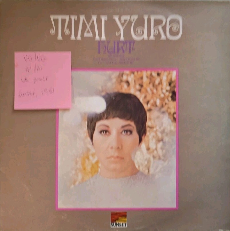 Timi Yuro Hurt Vinyl Record VG/VG SLS50201 1961 vinyl record sleeve Timi Yuro Hurt Vinyl Record VG/VG SLS50201 1961 sleeve